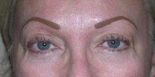 Brows- Corrective Tattooing 1 after